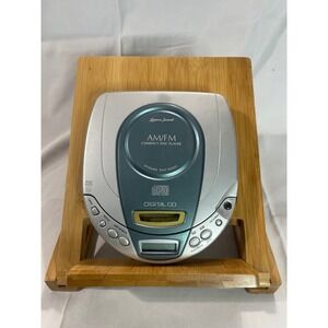 Lenoxx Sound CD-61 Portable CD Player AM/FM Radio Dynamic Bass Boost WORKS